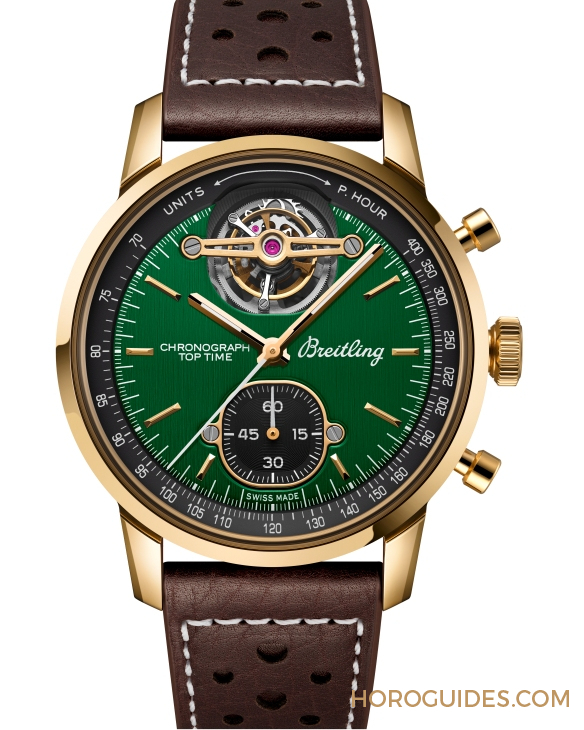 BREITLING - TOP TIME - NB21251A1L1X1 - 跑車起飛!BREITLING Top Time經典汽車系列首現陀飛輪