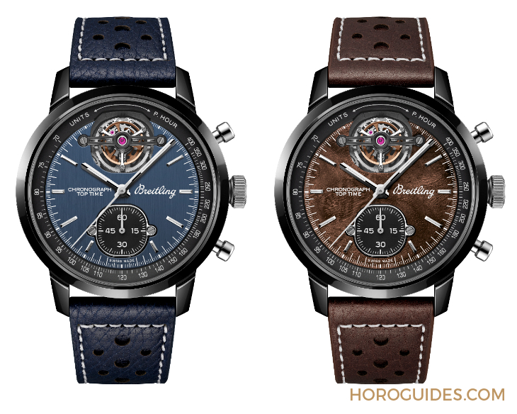 BREITLING - TOP TIME - NB21251A1L1X1 - 跑車起飛!BREITLING Top Time經典汽車系列首現陀飛輪