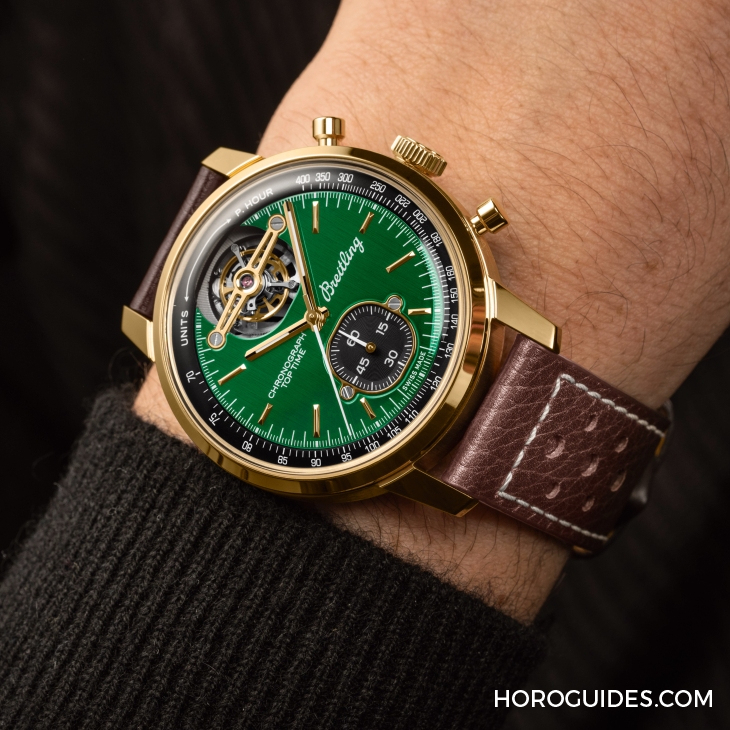 BREITLING - TOP TIME - NB21251A1L1X1 - 跑車起飛!BREITLING Top Time經典汽車系列首現陀飛輪