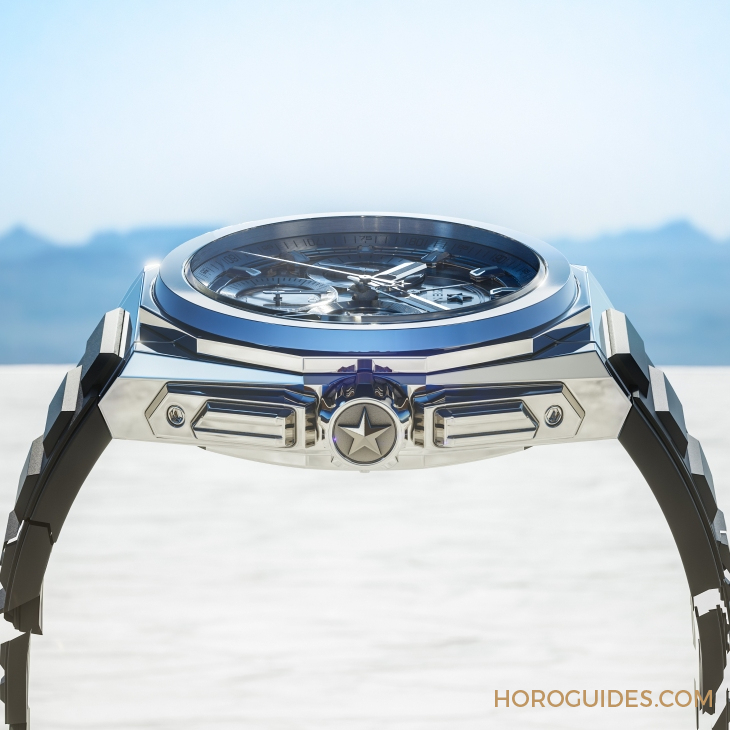 ZENITH - DEFY - 03.9102.9004/90.I001 - 這只錶會隱形!ZENITH全新Defy Extreme Mirror以鏡面拋光打造「反光迷彩」效果