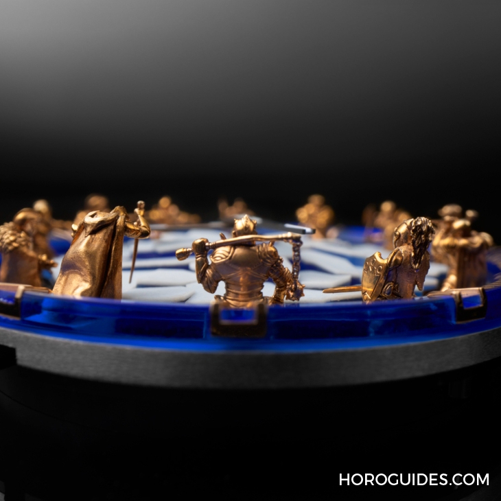 ROGER DUBUIS - EXCALIBUR - RDDBEX1058 - 騎士勇闖冰火之境！ROGER DUBUIS新一代圓桌騎士系列腕錶登場