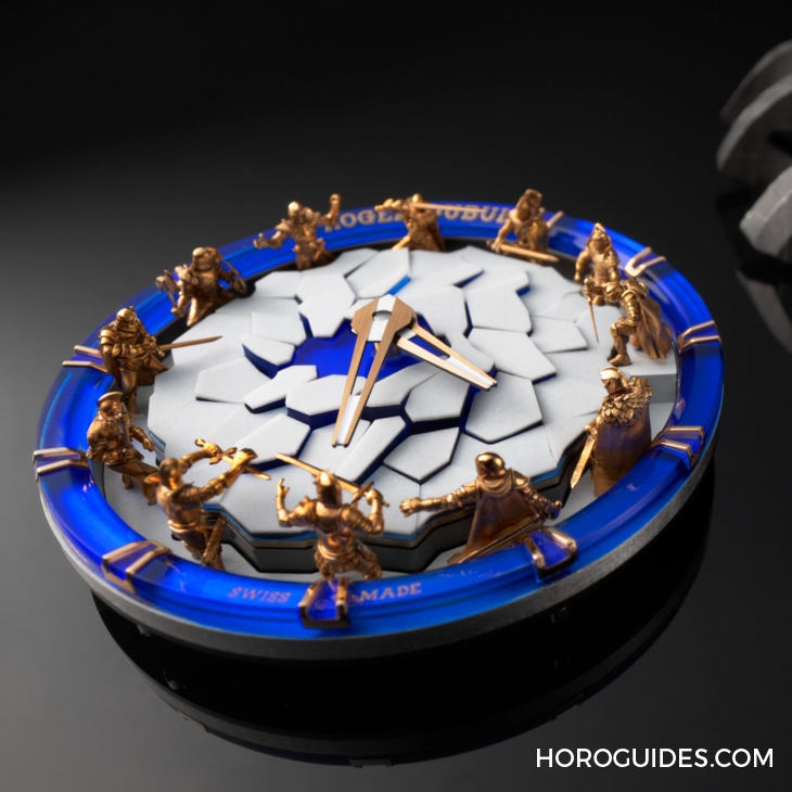 ROGER DUBUIS - EXCALIBUR - RDDBEX1058 - 騎士勇闖冰火之境！ROGER DUBUIS新一代圓桌騎士系列腕錶登場