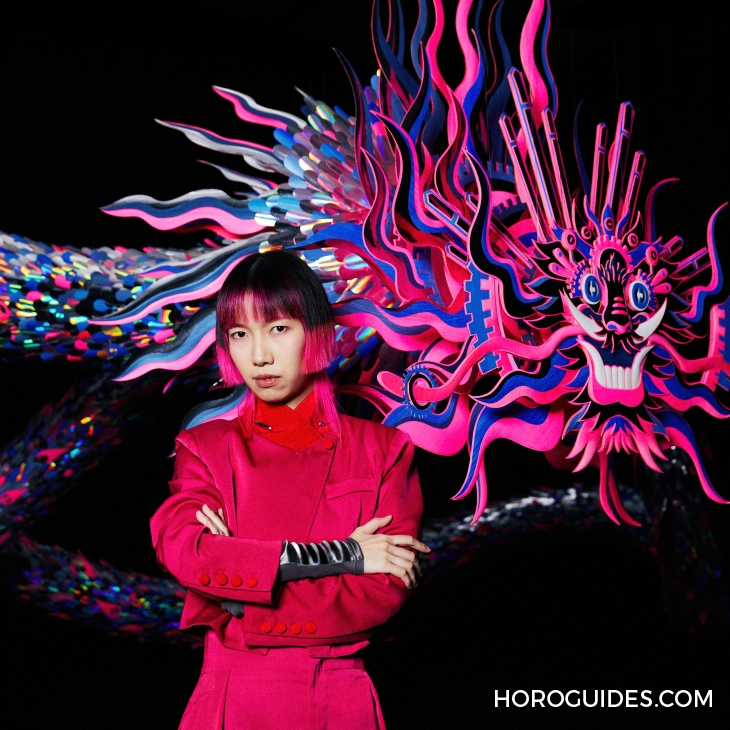 HUBLOT - BIG BANG - 646.NX.6600.RX.CHF24 - 錶上祥龍剪影｜HUBLOT融合剪紙藝術創Spirit of Big Bang鈦金龍錶