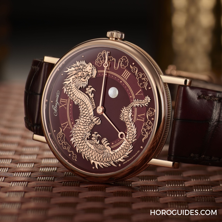 BREGUET - CLASSIQUE - 5345PT/1S/9XU - 雙龍獻瑞、金雕生輝!BREGUET以兩款農曆新年限定版賀新歲