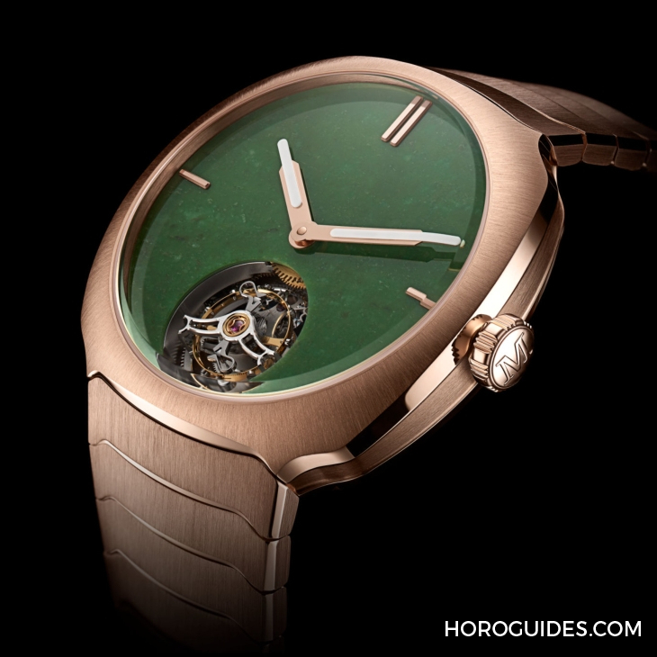 H. MOSER & CIE - STREAMLINER - 6804-0406 - 「礦」世之作!H. MOSER & CIE. Streamliner Tourbillon懷俄明玉石限量版腕錶