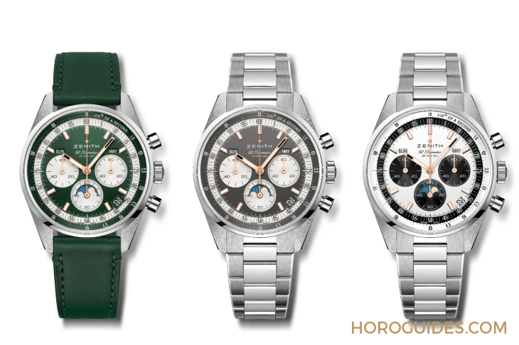 ZENITH - CHRONOMASTER - 03.3400.3610/40.C912 - 2024 LVMH Watch Week速報｜ZENITH Chronomaster全日曆回歸，另有嶄新綠陶瓷圈
