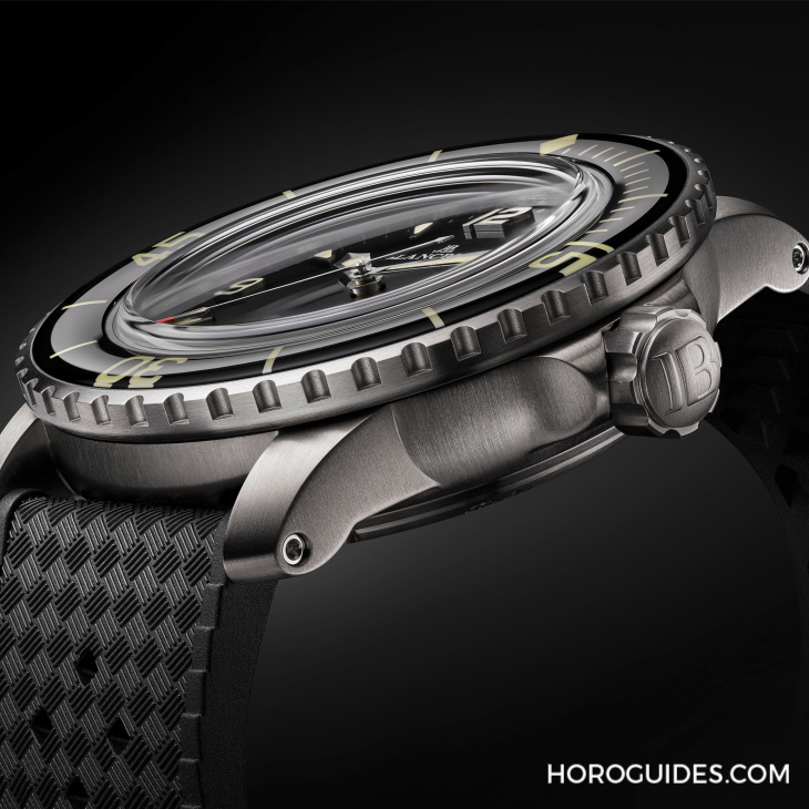 BLANCPAIN - FIFTY FATHOMS - 5010-36B30-B52 - 42mm新成員報到!BLANCPAIN Fifty Fathoms 18K紅金、23級鈦金新款登場