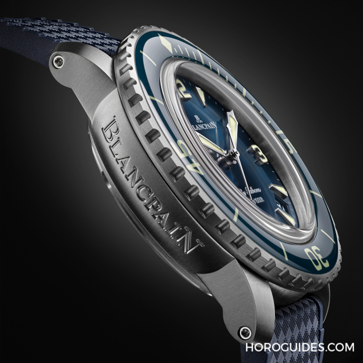 BLANCPAIN - FIFTY FATHOMS - 5010-36B30-B52 - 42mm新成員報到!BLANCPAIN Fifty Fathoms 18K紅金、23級鈦金新款登場