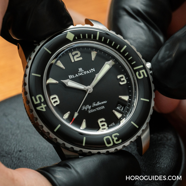 BLANCPAIN - FIFTY FATHOMS - 5010-36B30-B52 - 42mm新成員報到!BLANCPAIN Fifty Fathoms 18K紅金、23級鈦金新款登場
