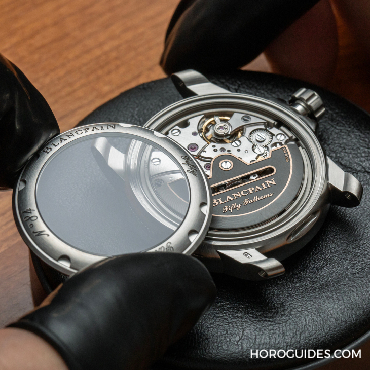 BLANCPAIN - FIFTY FATHOMS - 5010-36B30-B52 - 42mm新成員報到!BLANCPAIN Fifty Fathoms 18K紅金、23級鈦金新款登場