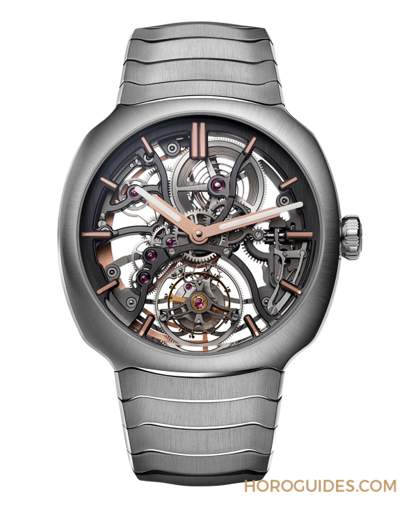 H. MOSER & CIE - STREAMLINER - 6814-1200 - 疾速者首現鏤空之城|H. MOSER & CIE. Streamliner Tourbillon Skeleton