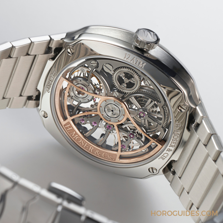H. MOSER & CIE - STREAMLINER - 6814-1200 - 疾速者首現鏤空之城|H. MOSER & CIE. Streamliner Tourbillon Skeleton