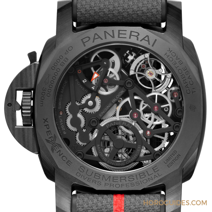 PANERAI - SUBMERSIBLE - PAM01405 - PANERAI首次採Carbotech打造陀飛輪錶款｜體驗版Submersible Tourbillon GMT Luna Rossa-PAM01405