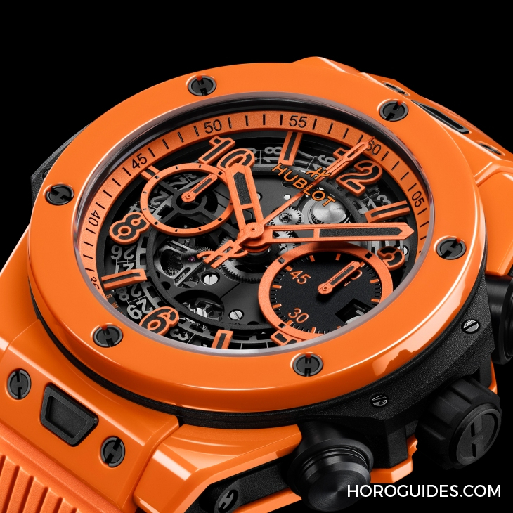 HUBLOT - BIG BANG - 441.CU.5910.RX - 今夏最時尚的色彩!HUBLOT推出全新Big Bang Unico Orange Ceramic橙色陶瓷腕錶