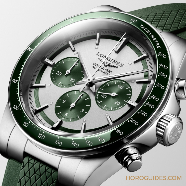 LONGINES - CONQUEST - L3.835.4.98.9 - LONGINES新款Conquest系列誌慶70周年,多尺寸與多彩列陣