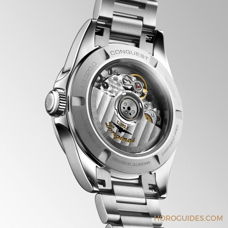 LONGINES - CONQUEST - L3.835.4.98.9 - LONGINES新款Conquest系列誌慶70周年,多尺寸與多彩列陣
