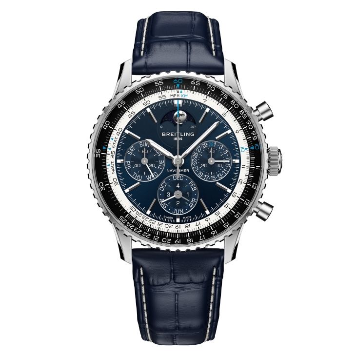 BREITLING - NAVITIMER - PB1921251B1P1 - 致敬飛行的黃金時代！BREITLING百年靈Navitimer和諧式飛機限量版與萬年曆計時新作