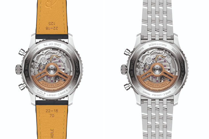 BREITLING - NAVITIMER - PB1921251B1P1 - 致敬飛行的黃金時代！BREITLING百年靈Navitimer和諧式飛機限量版與萬年曆計時新作