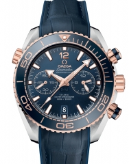 OMEGA 歐米茄 SEAMASTER Planet Ocean 600米 同軸45.5毫米天文台計時腕錶