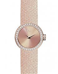 DIOR 迪奧 LA D DE DIOR LA MINI D DE DIOR SATINE腕錶 直徑19毫米
