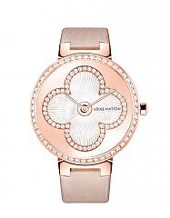 LOUIS VUITTON 路易威登 TAMBOUR SLIM Tambour Monogram Forever 35