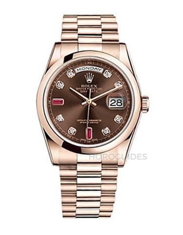 ROLEX 勞力士 - DAY-DATE系列 - 118205-83205-A2RU