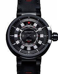 LOUIS VUITTON 路易威登 TAMBOUR EVOLUTION TAMBOUR EVOLUTION SPIN TIME IN BLACK 45