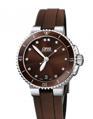 ORIS 豪利時 AQUIS ORIS AQUIS 日期鑽錶