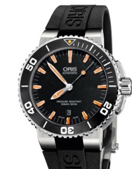 ORIS 豪利時 AQUIS ORIS AQUIS 日期錶