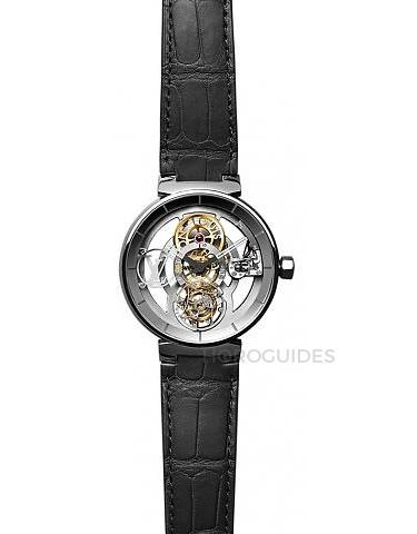 LOUIS VUITTON 路易威登 - TAMBOUR系列 - (Moon Flying Tourbillon “Poinçon de Genève”)
