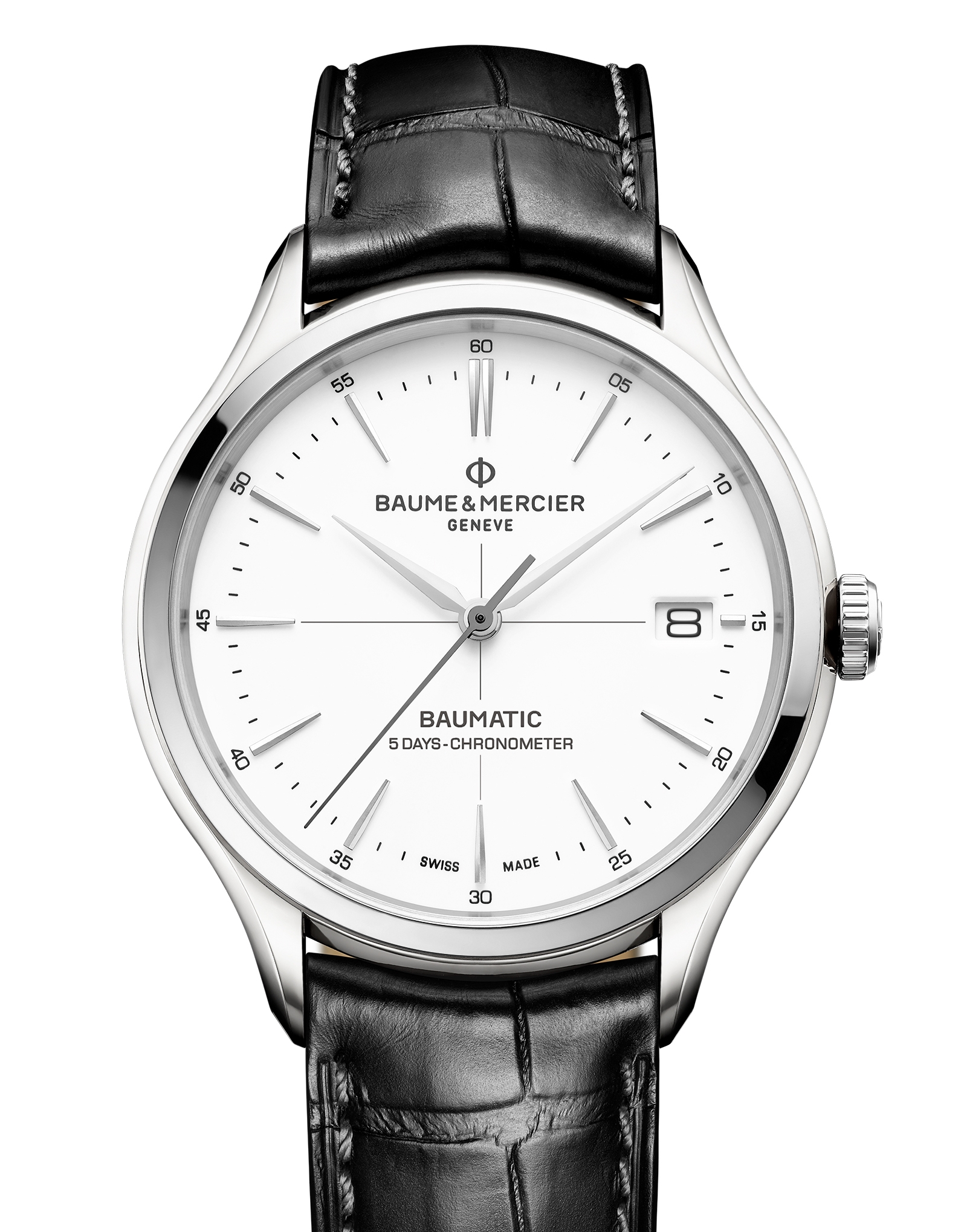 BAUME & MERCIER 名士 Clifton Glifton Baumatic 5 Days Chronometer