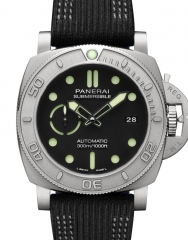 PANERAI 沛納海 SUBMERSIBLE Submersible專業潛水腕錶Mike Horn版