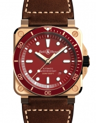 BELL & ROSS 柏萊士 INSTRUMENTS BR03- 92 Diver Red Bronze