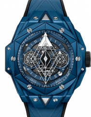 HUBLOT 宇舶表 BIG BANG SANG BLEU II刺青藍色陶瓷腕錶