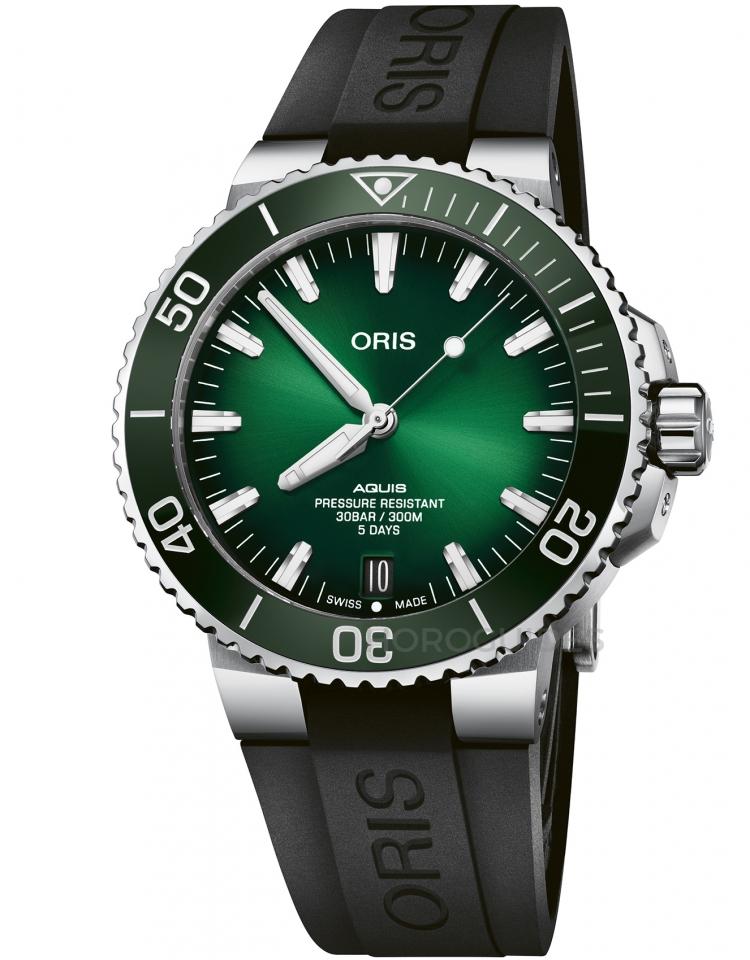ORIS 豪利時 - AQUIS系列 - 01 400 7763 4157-07 4 24 74EB