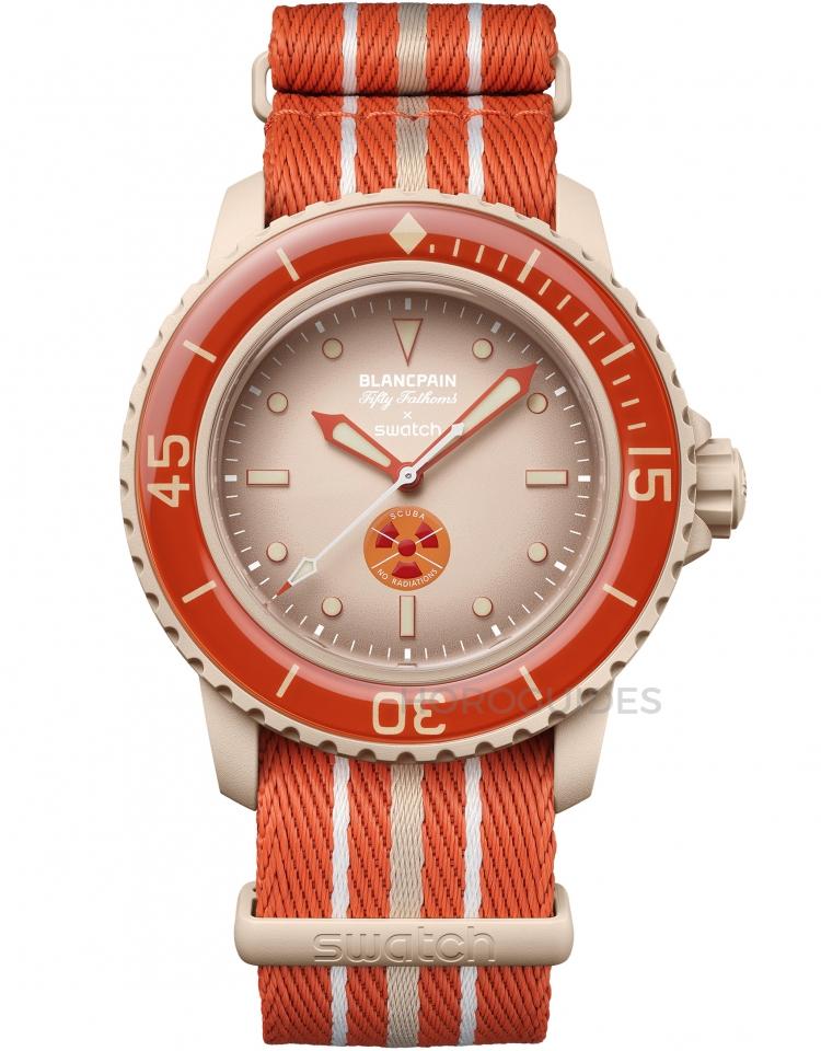 SWATCH 斯沃琪 - Blancpain X Swatch系列 - SO35N100