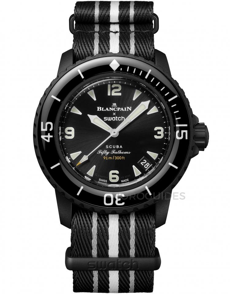SWATCH 斯沃琪 - Blancpain X Swatch系列 - SO35B400