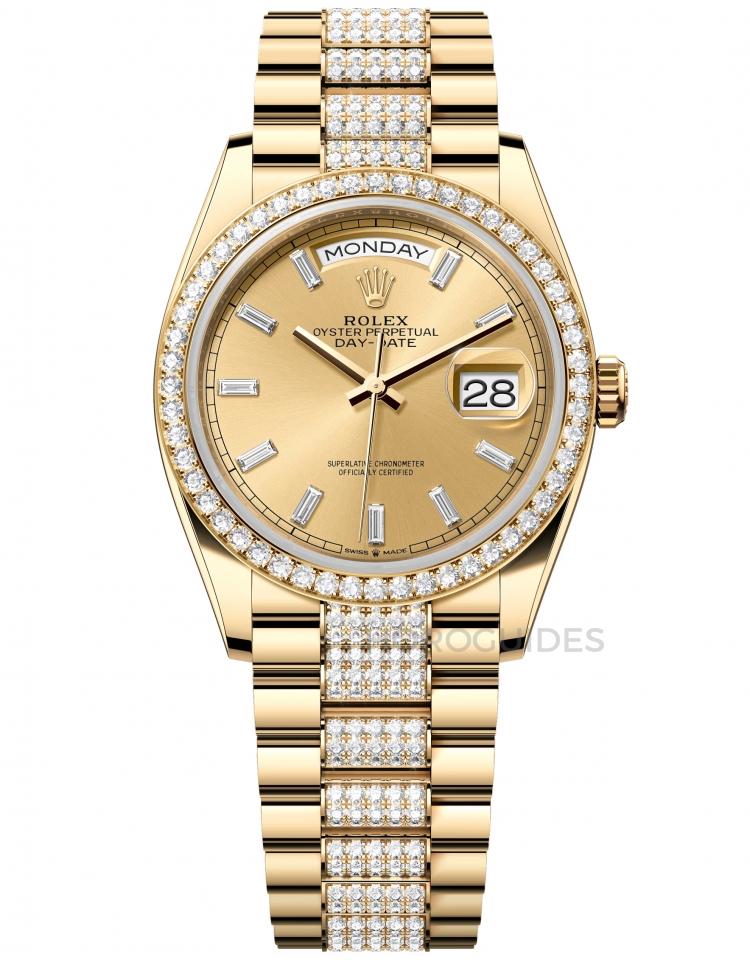 ROLEX 勞力士 - DAY-DATE系列 - 128348RBR-0081
