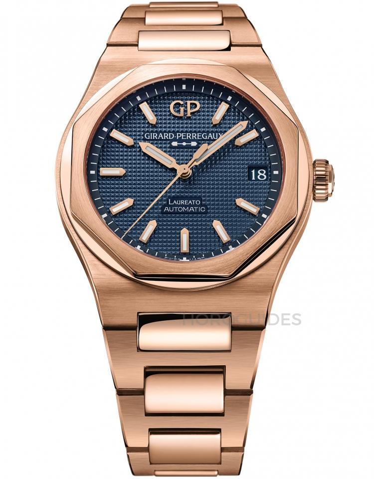 GIRARD-PERREGAUX 芝柏表 - LAUREATO系列 - 81010-52-436-52A