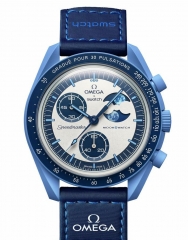 SWATCH 斯沃琪 BIOCERAMIC MOONSWATCH: Mission To The Super Blue Moonphase