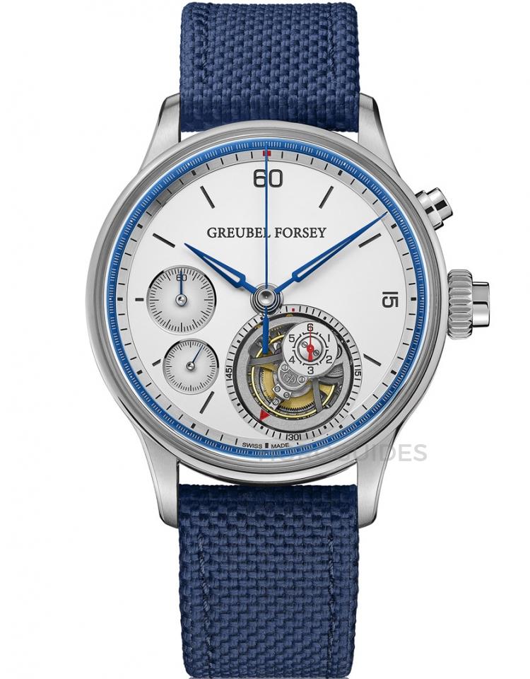 GREUBEL FORSEY 高珀富斯 - Nano Foudroyante系列 - Nano Foudroyante White Gold