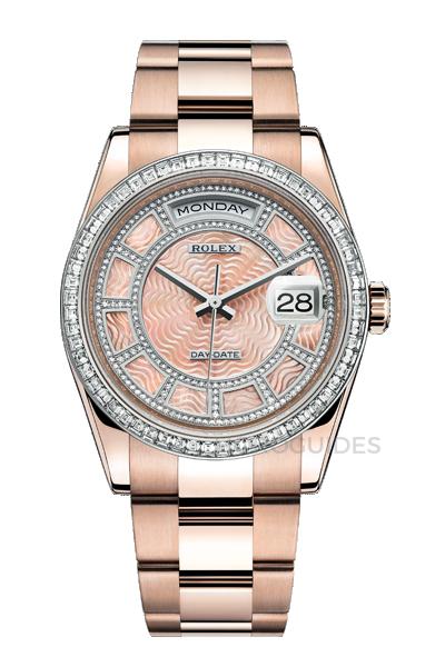 ROLEX 勞力士 - DAY-DATE系列 - 118395-BRIL-83205-NC.CAR