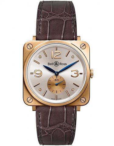 BR S ROSE GOLD PEARL DIAL