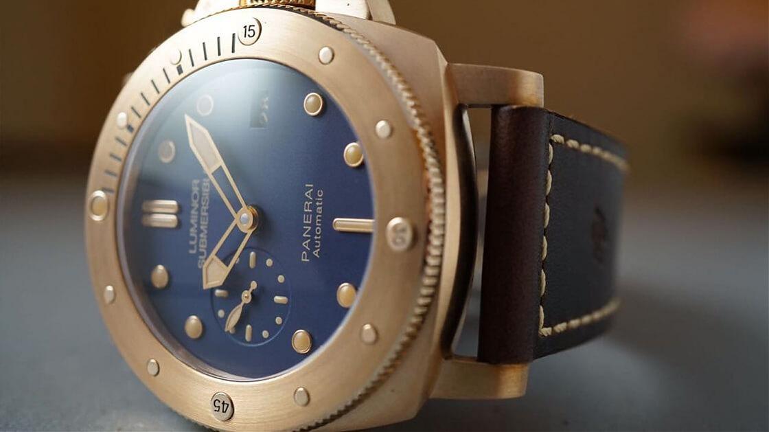 OFFICINE PANERAI - [SIHH]沛納海藍面銅錶PAM00671  凡戴過必留下痕跡