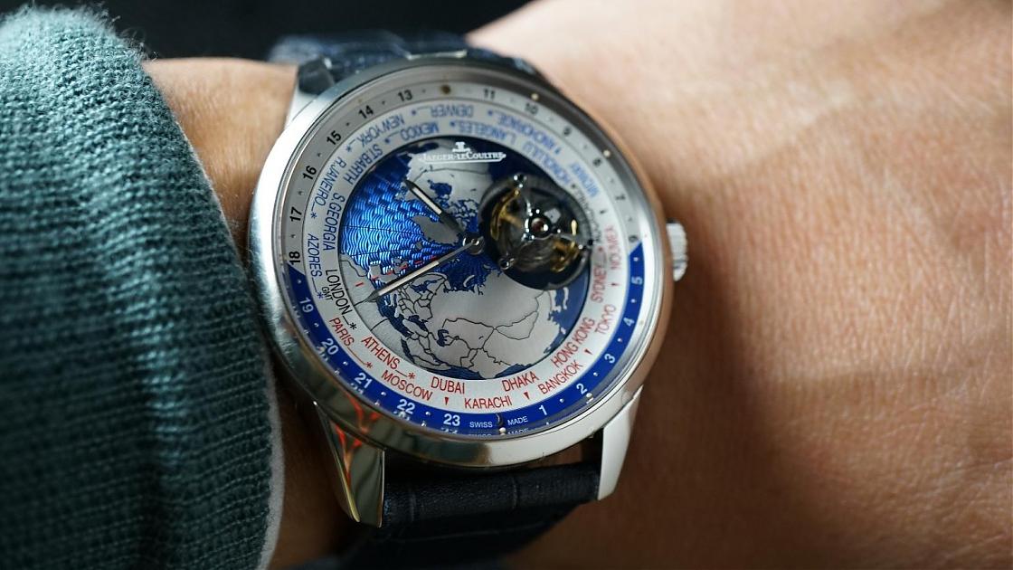 JAEGER-LECOULTRE - GEOPHYSIC - Q8126420 - 積家 浮動陀飛輪世界時 預熱2017 SIHH