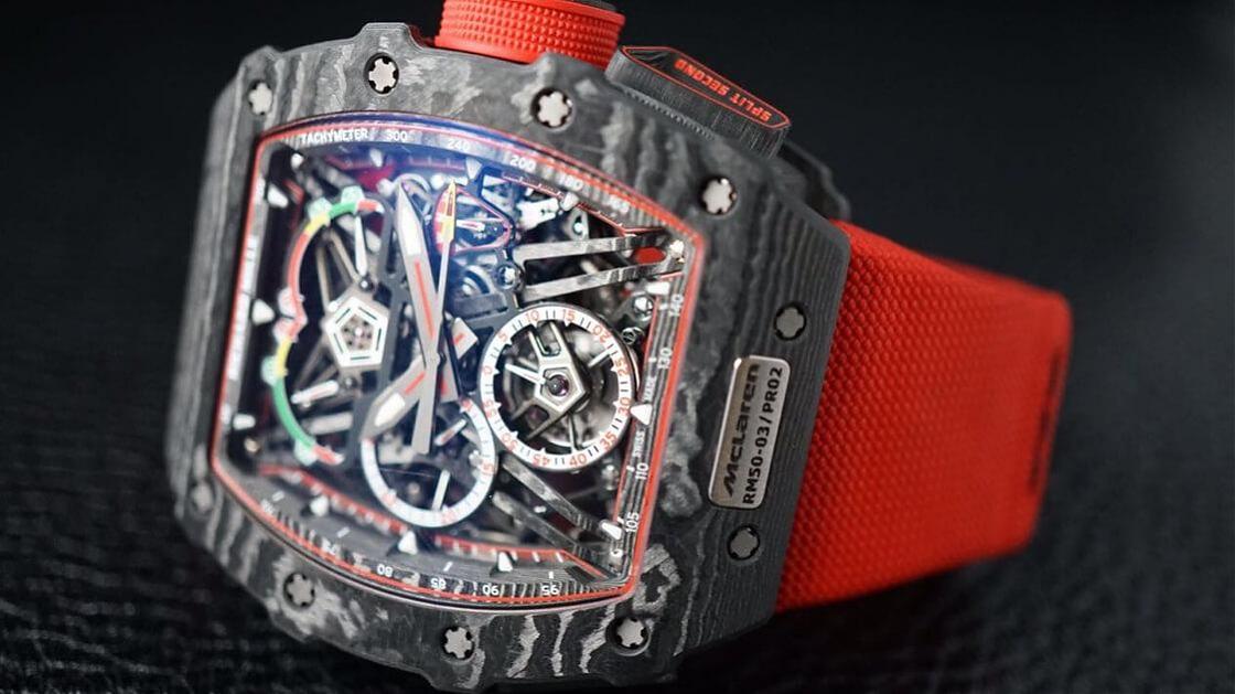RICHARD MILLE - MEN - [SIHH]Richard Mille x McLaren結盟錶展初登場 最輕的雙秒追針陀飛輪