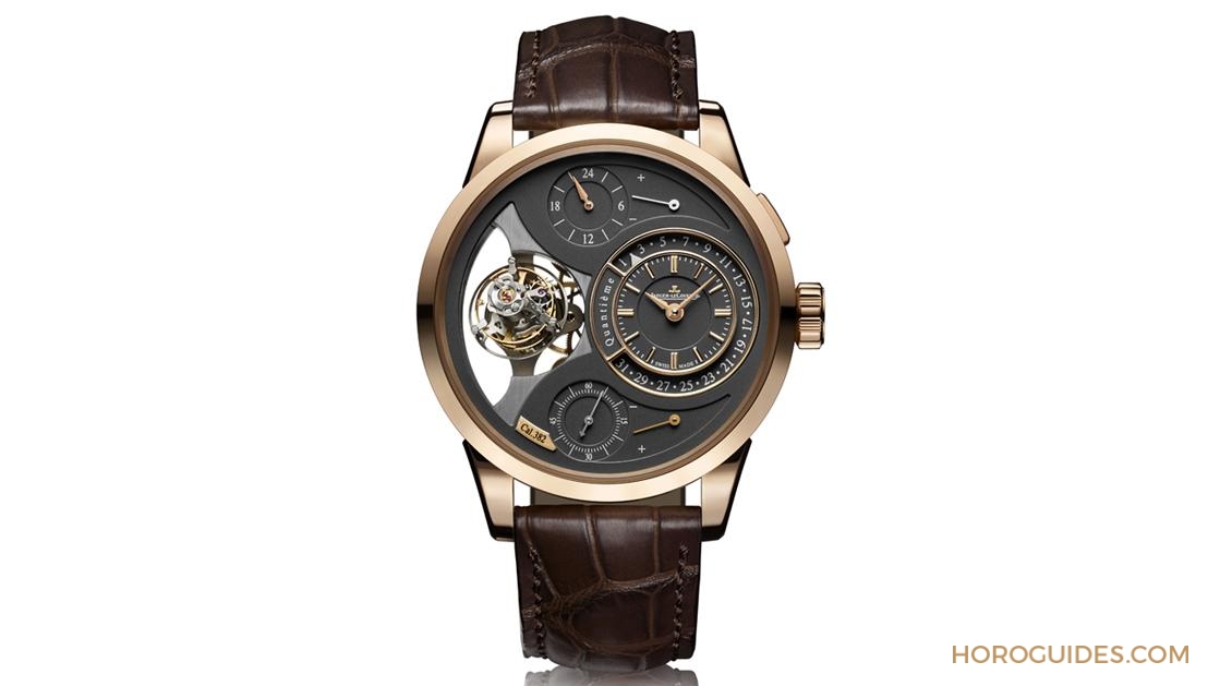 JAEGER-LECOULTRE - 灰面玫瑰金 積家今年最複雜Duomètre雙軸陀飛輪