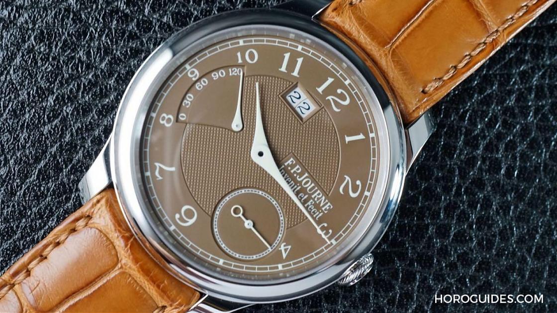 F.P.JOURNE - OCTA - octa automatique réserve havana - 咖啡、雪茄還是巧克力？屬於藏家的FPJ Octa棕面