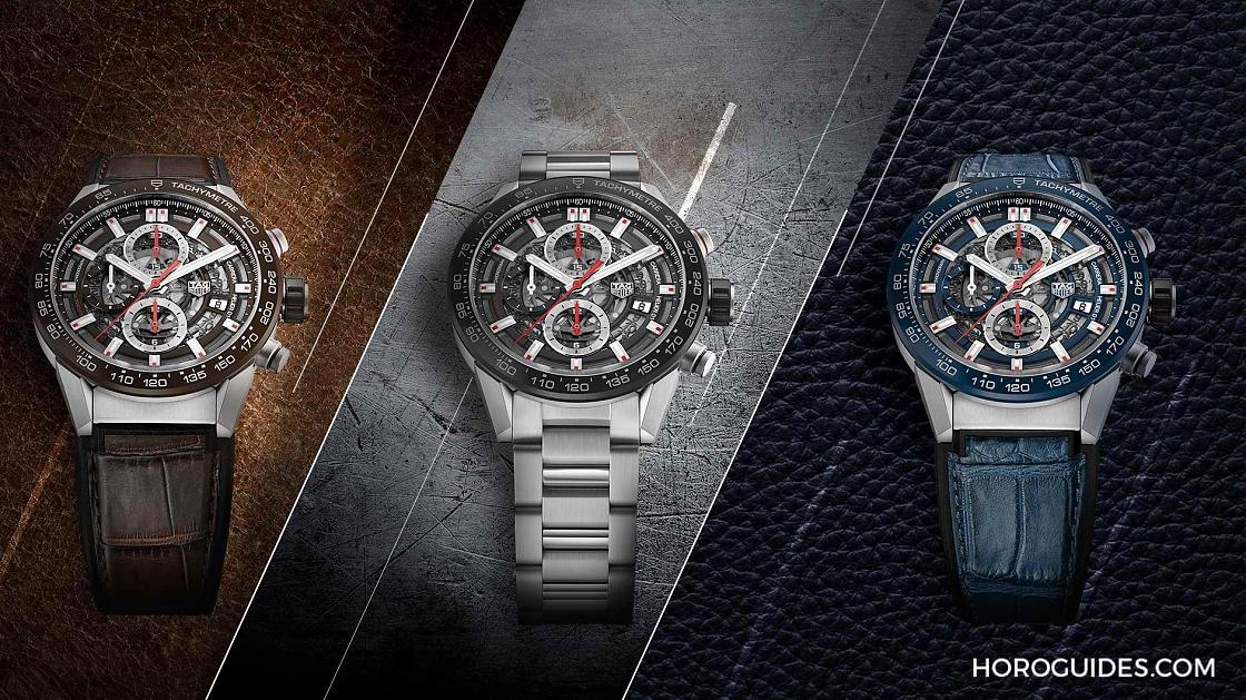 TAG HEUER - CARRERA - CAR201T.BA0766 - [Pre-BASEL]超值熱賣預備軍！Heuer-01計時碼錶新款，尺寸更合戴