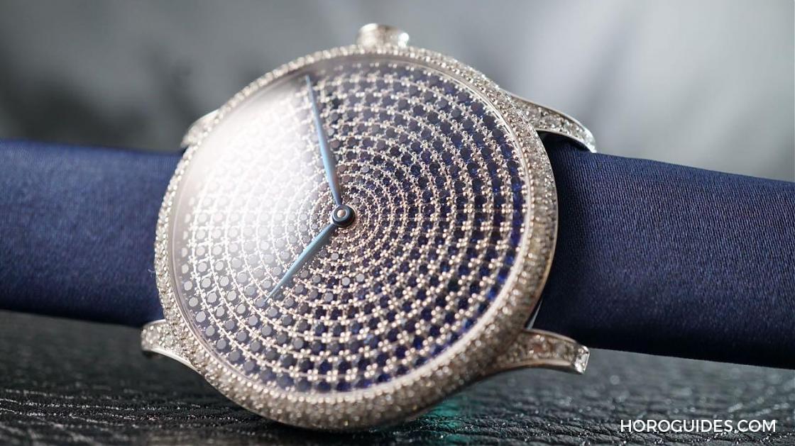 H. MOSER & CIE - 鑲鑽也能鑲出漸層效果？H.MOSER藍寶石鑽錶